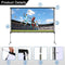 Projector Screen with Stand Foldable Portable Movie Screen 120 Inch（16：9）,HD 4K