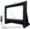 20 Feet Inflatable Movie Screen Outdoor Theater Blow Up Projection Screen Front & Rear Projection